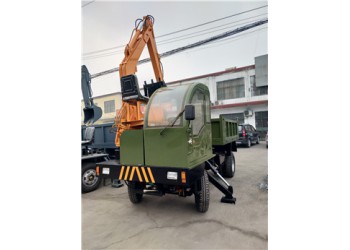 廠家直銷四缸四不像隨車挖 柴油動力農用隨車挖機