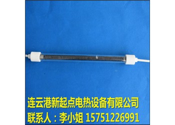 碳纖維加熱燈管 帶芯棒安裝的 紅外線中波石英管 新起點