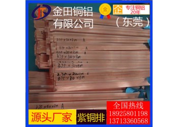 t8紫銅排-優質t2耐沖擊紫銅排，高硬質t6紫銅排