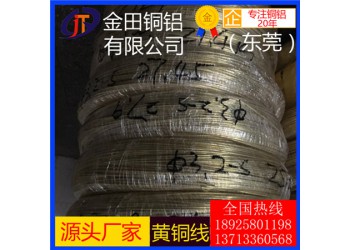 h65黃銅線，h75高導熱半硬黃銅線/h85光亮黃銅線