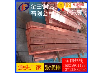 蘇州t3紫銅排/t6抗折彎紫銅排，t4耐磨損紫銅排