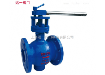 手柄式球墨鑄鐵雙偏心半球閥PQ40F-10Q/16Q