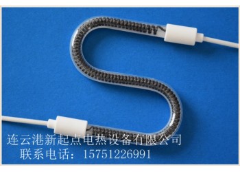 S型半鍍白碳纖維石英加熱管
