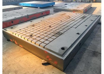 河北北重專業生產大型鑄鐵平臺 落地鏜床工作臺 多種鑄鐵工作臺