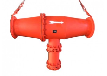 煤礦瓦斯管路瓦斯抽放管路排渣器設備正式投入使用