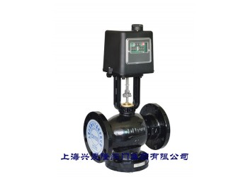 上海興麥隆 ET8260法蘭電動二通閥 模擬量電動執行機構