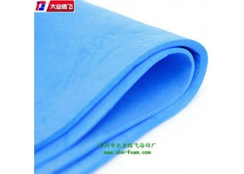 廠家供應(yīng)大業(yè)騰飛藍(lán)色吸水耐磨海綿