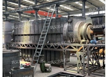 北斗環(huán)保型無煙干餾式炭化爐 果殼連續(xù)式炭化機 椰子殼木炭機