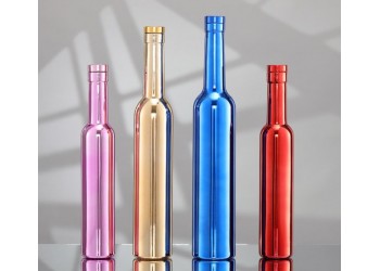 廣州紅酒瓶電鍍廠，廣州紅酒瓶絲印燙金廠