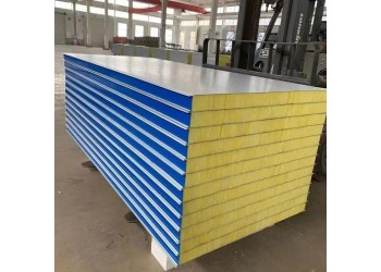 彩鋼巖棉復合板非標尺寸定制加工
