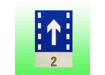led分道標志牌 分道指示標志牌直行、左轉、右轉支持定制